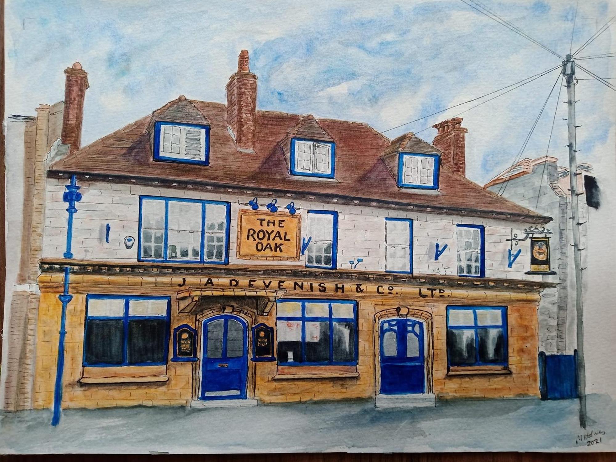 The Royal Oak Hotell Weymouth Exteriör bild